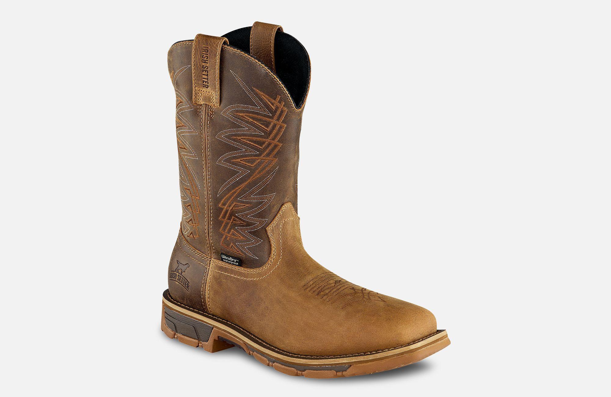 RED WING SHOE CO, INC 11 PULL-ON BROWN WP
