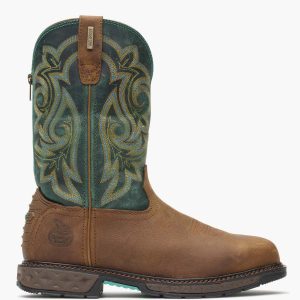 GEORGIA BOOT WMN BRN 10 WRK   MED