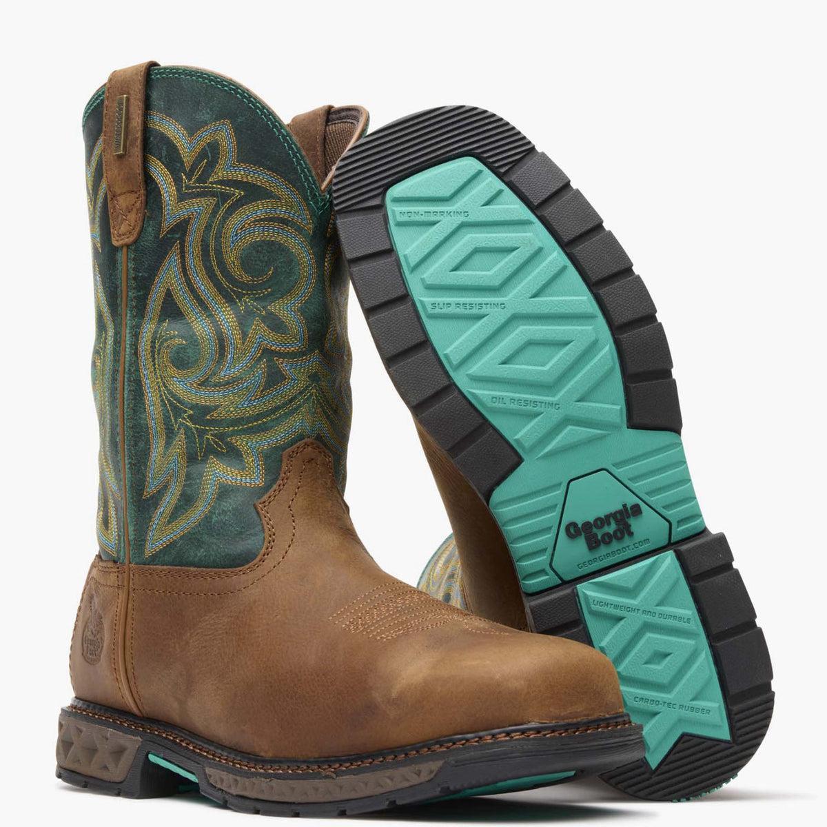GEORGIA BOOT WMN BRN 10 WRK MED - Image 5