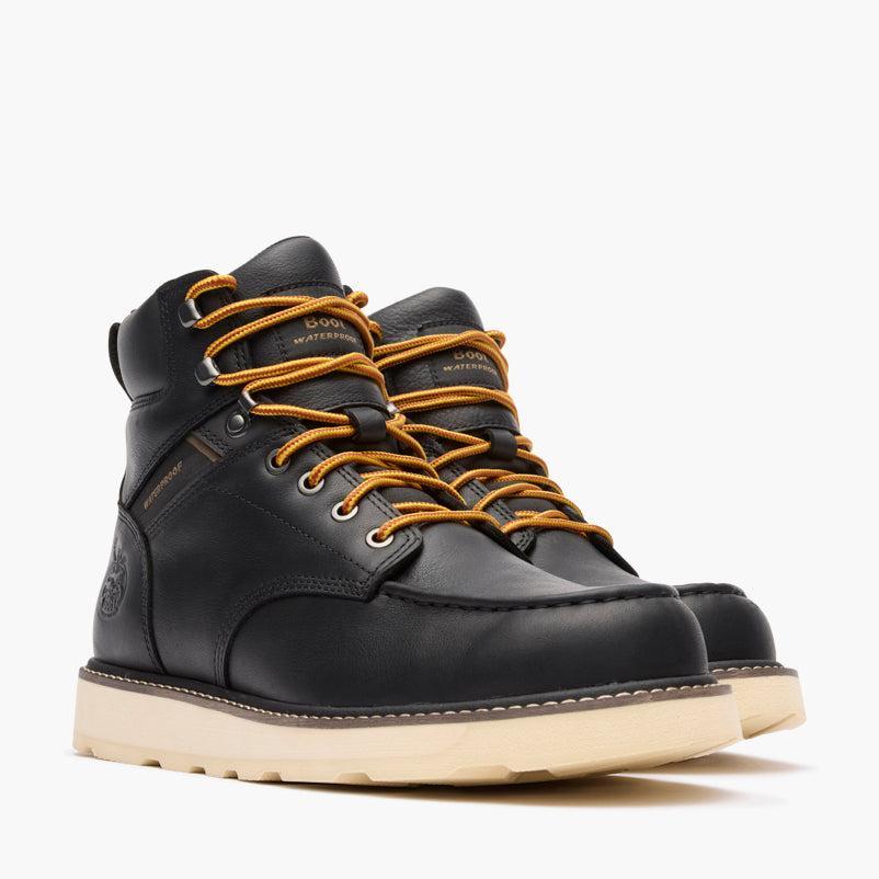 GEORGIA BOOT MEN BLK 6 WORK ME DIUM BLACK - Image 3