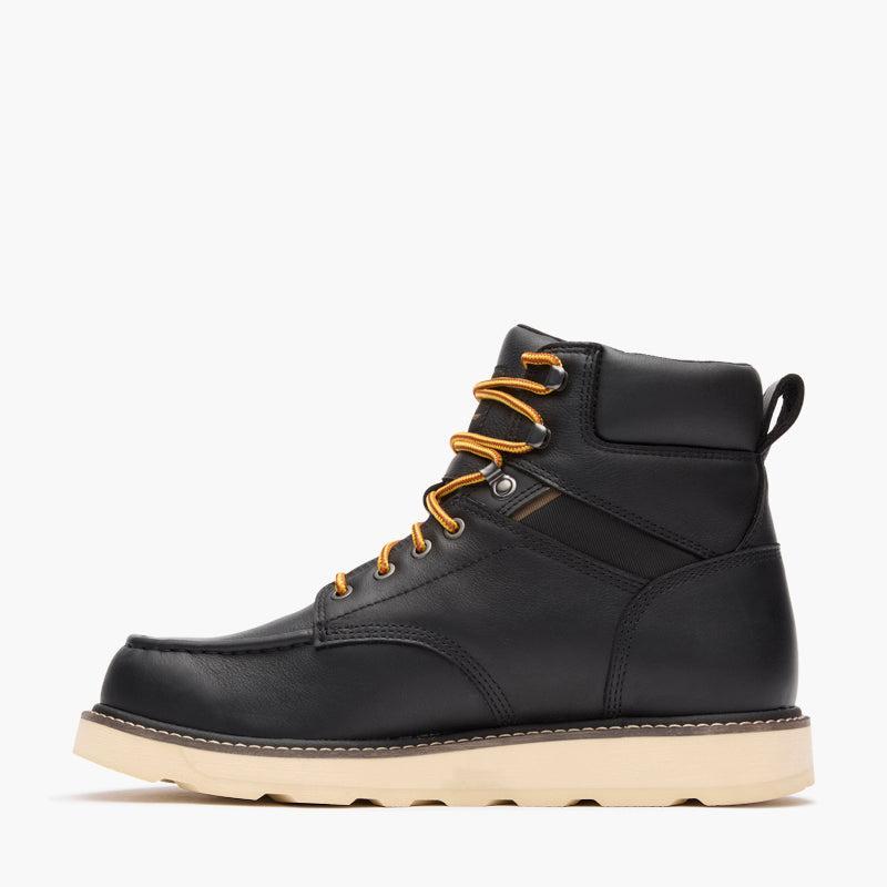 GEORGIA BOOT MEN BLK 6 WORK ME DIUM BLACK - Image 7