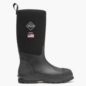 MUCK USA BOOT MEN BLK 16  WORK  MEDIUM BLACK